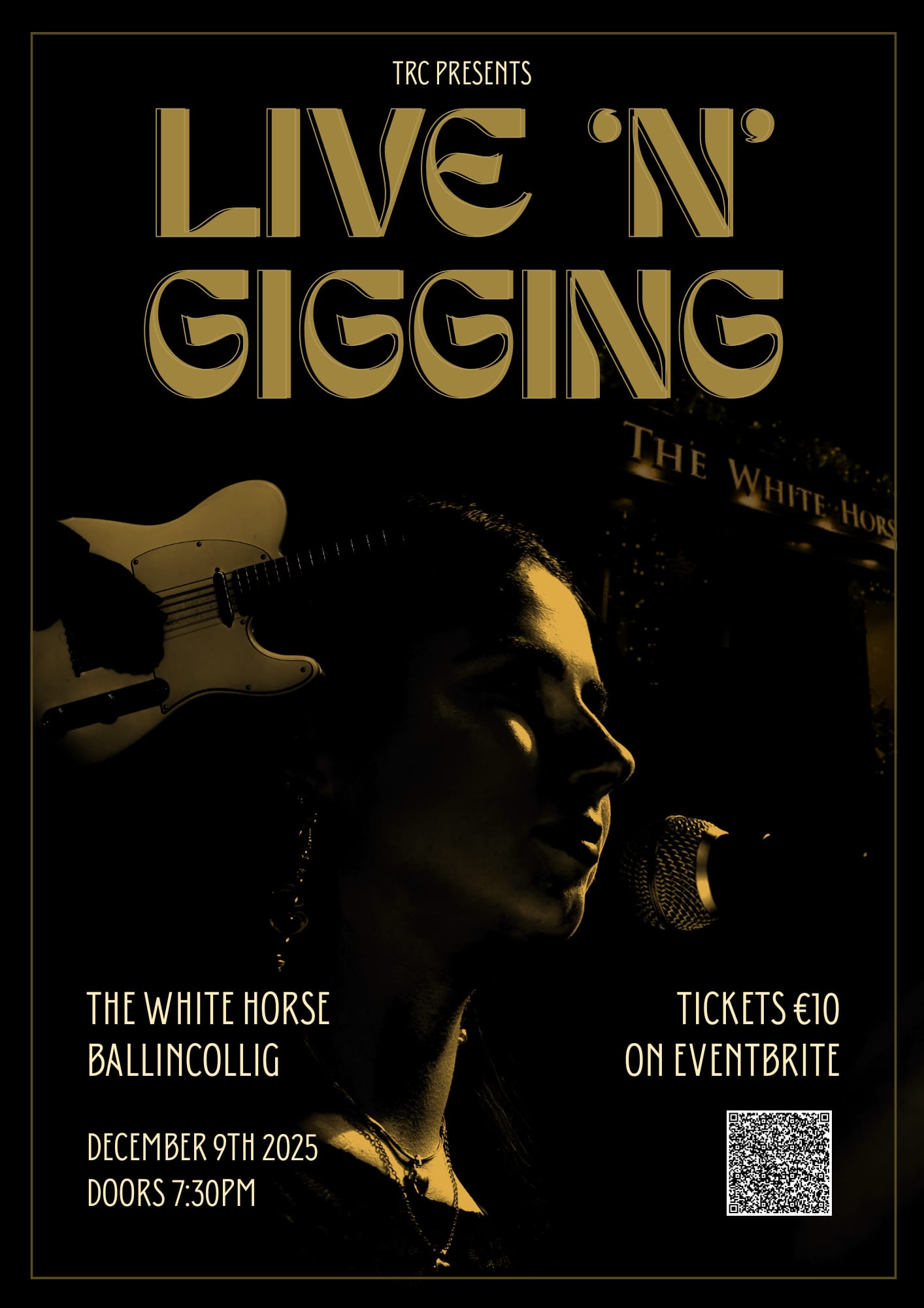 White Horse Poster